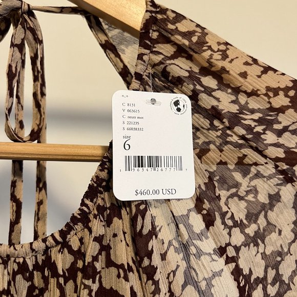 NWT Free People Shona Joy Valeria Cut Out Backless Dress 6 - Picture 6 of 15